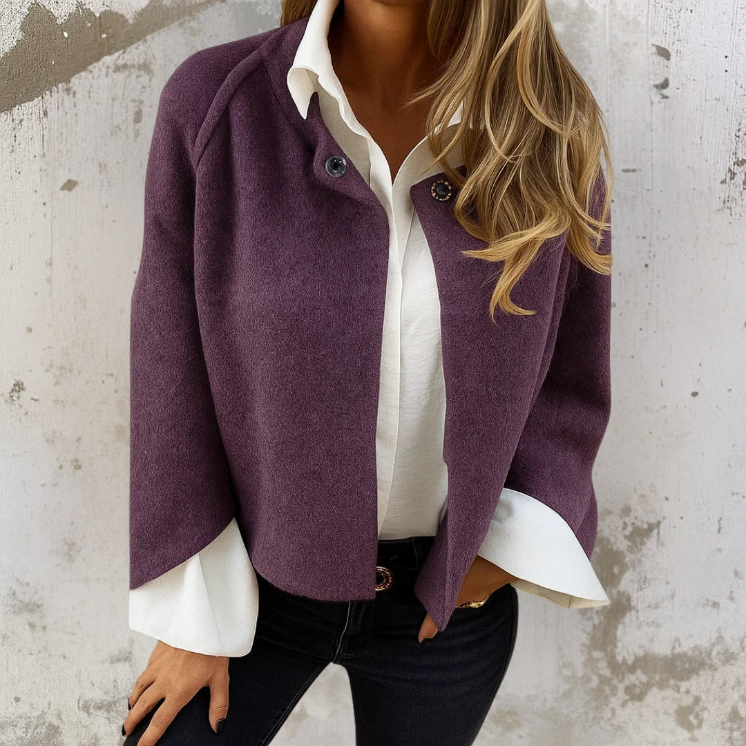 Alicja™ | Elegancka ciepła krótka kurtka