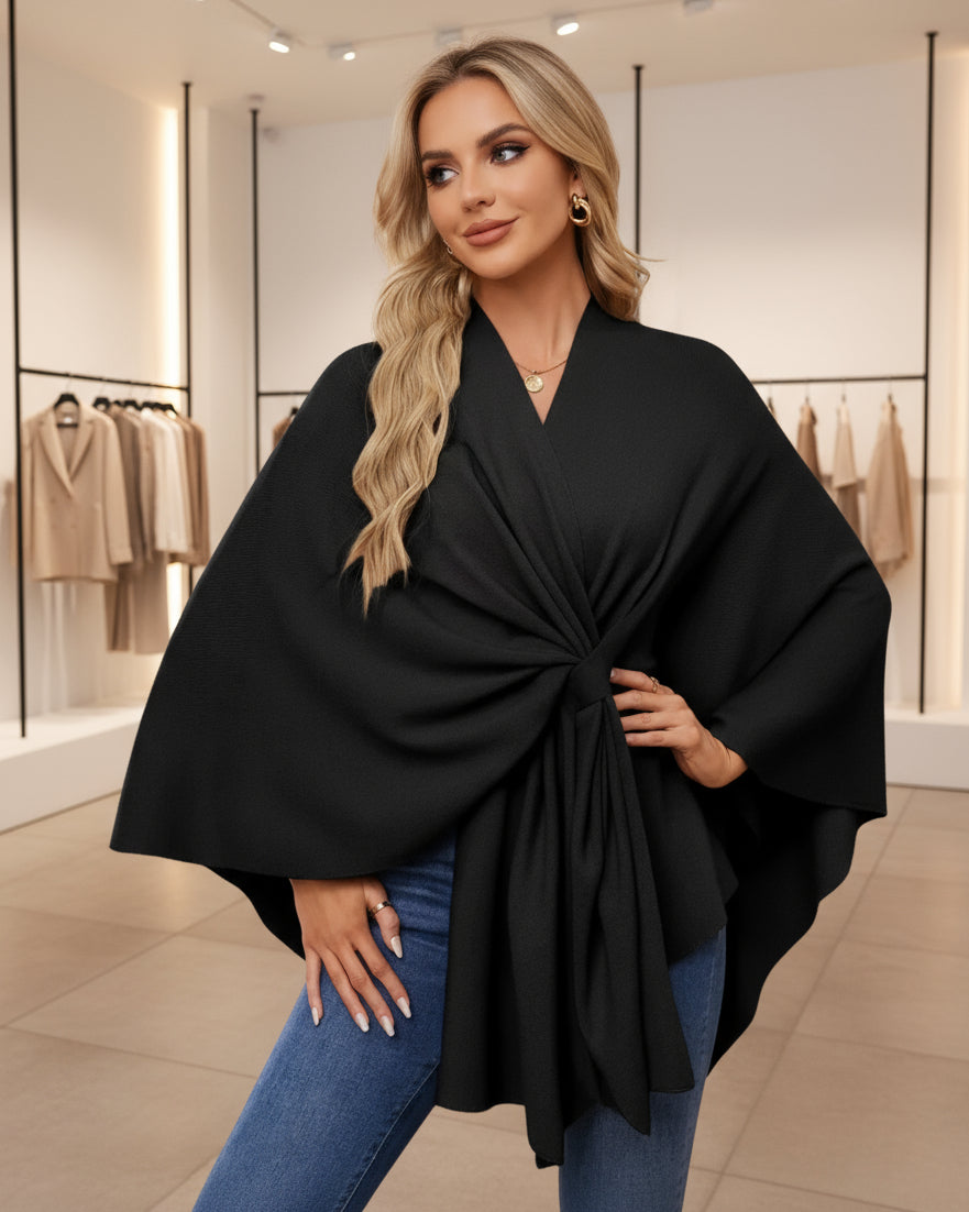 LENA | ELEGANCKI PONCHO