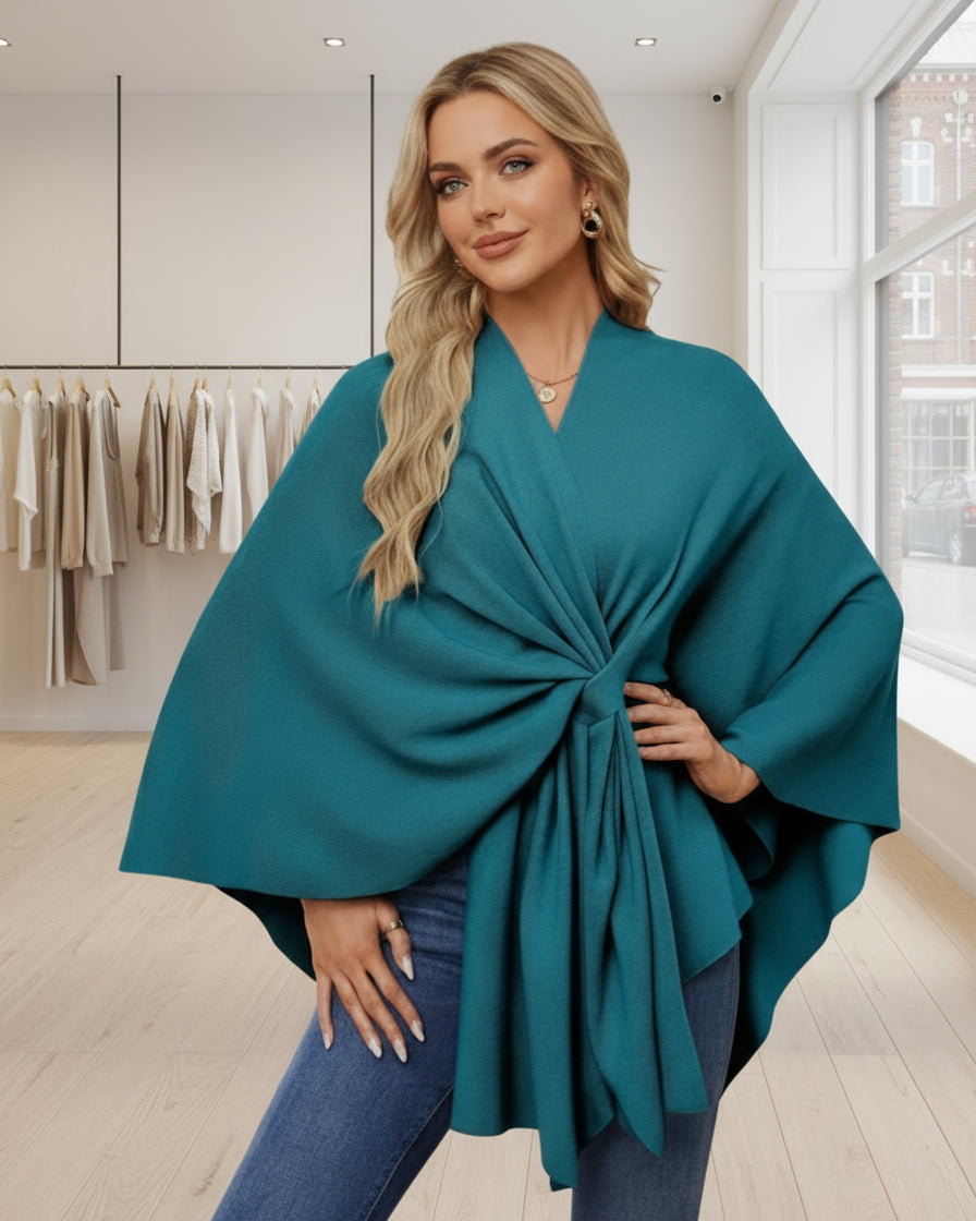 LENA | ELEGANCKI PONCHO