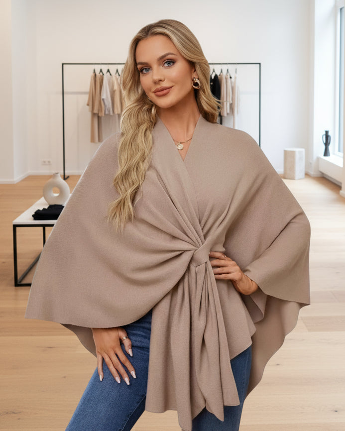 LENA | ELEGANCKI PONCHO