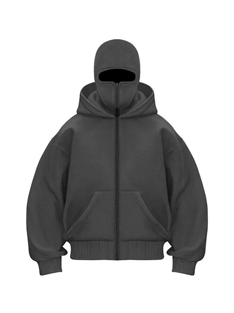 Hoodie z kominem