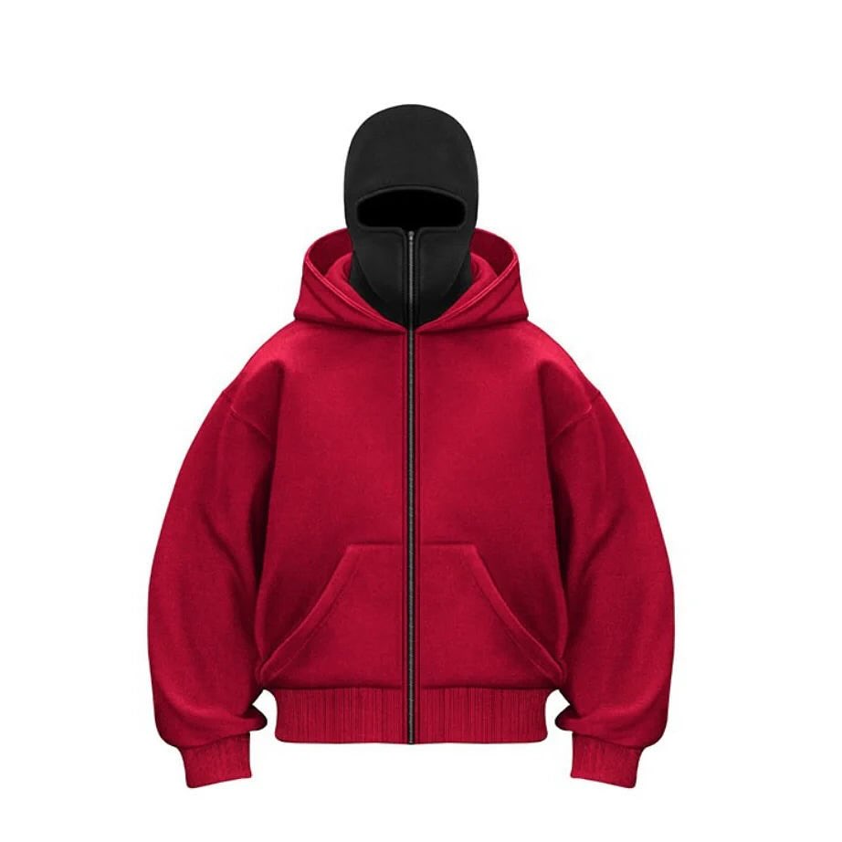 Hoodie z kominem
