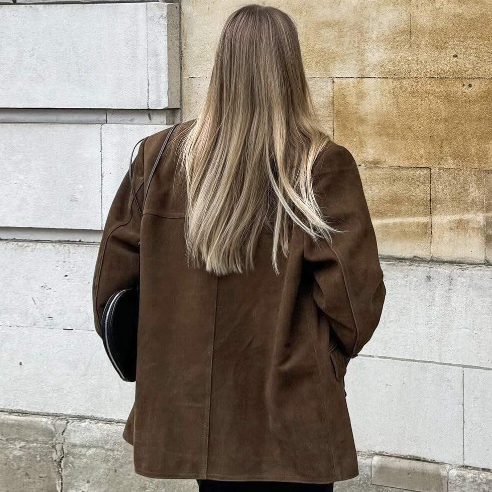 Dana™ Suede Kurtka - Jesienny trend tego momentu!