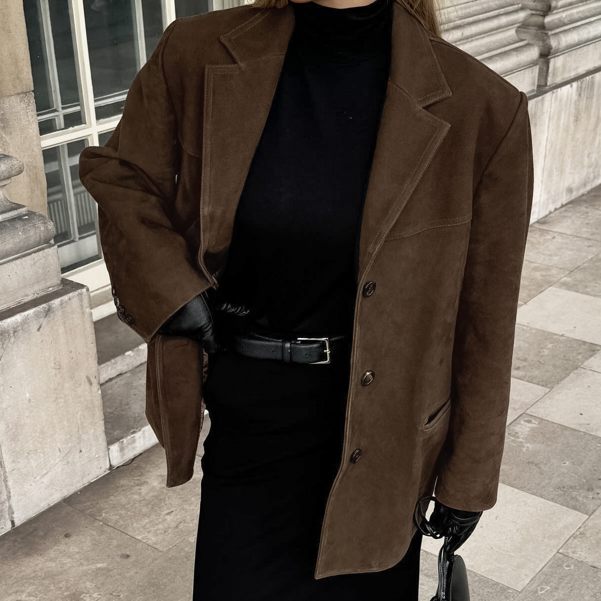 Dana™ Suede Kurtka - Jesienny trend tego momentu!