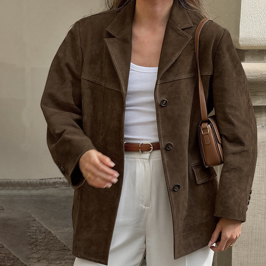 Dana™ Suede Kurtka - Jesienny trend tego momentu!