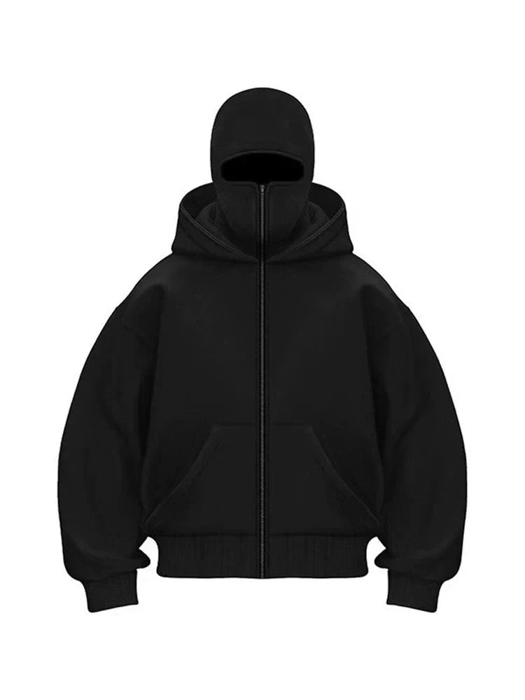 Hoodie z kominem